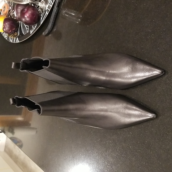 💕ANINE BING💕 Stevie Boots ~ Black Leather 37 New Without Box - Picture 11 of 16